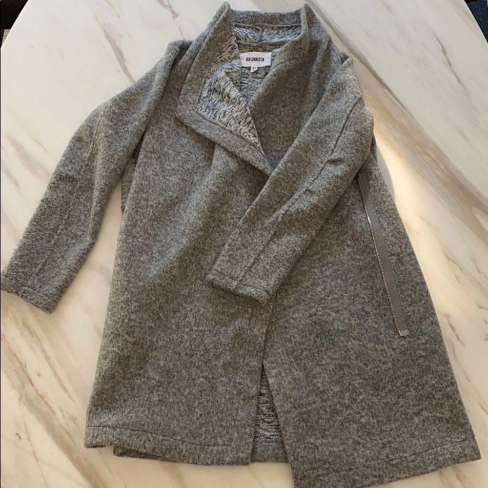 BB DAKOTA Draped Maternity Coat
